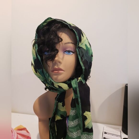 Anne Klein Silk Scarf - Picture 1 of 6